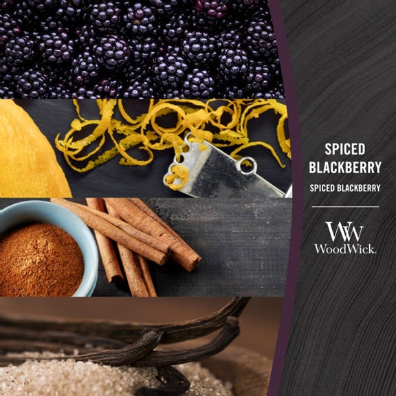 Woodwick Medium Spiced Blackberry 275g