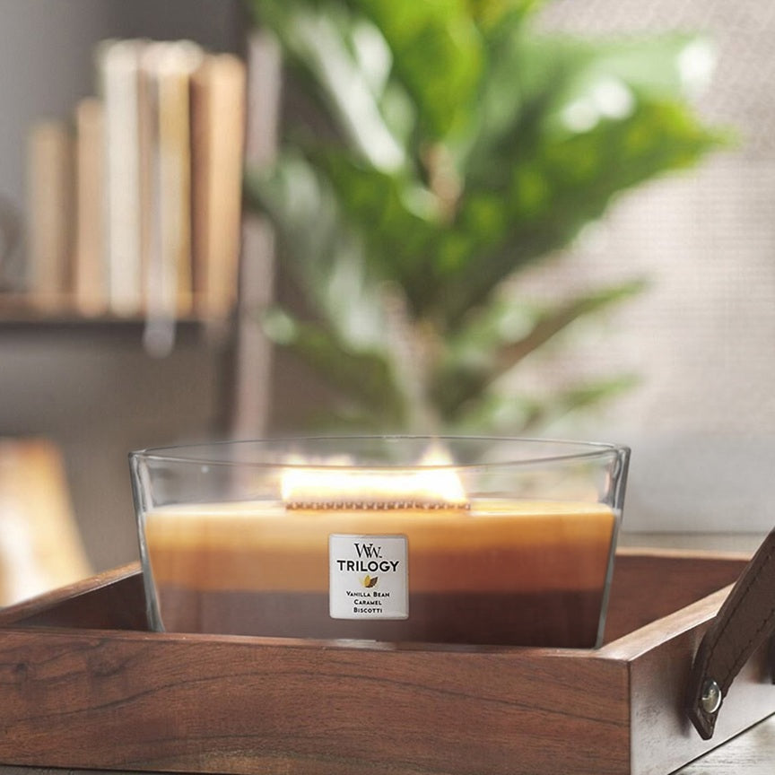 Woodwick Ellipse Trilogy Cafe Sweets (Café Gourmand) 453gr