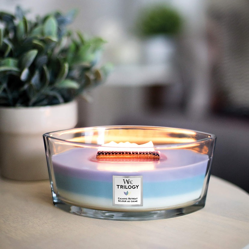 Woodwick Ellipse Trilogy Calming Retreat 453gr
