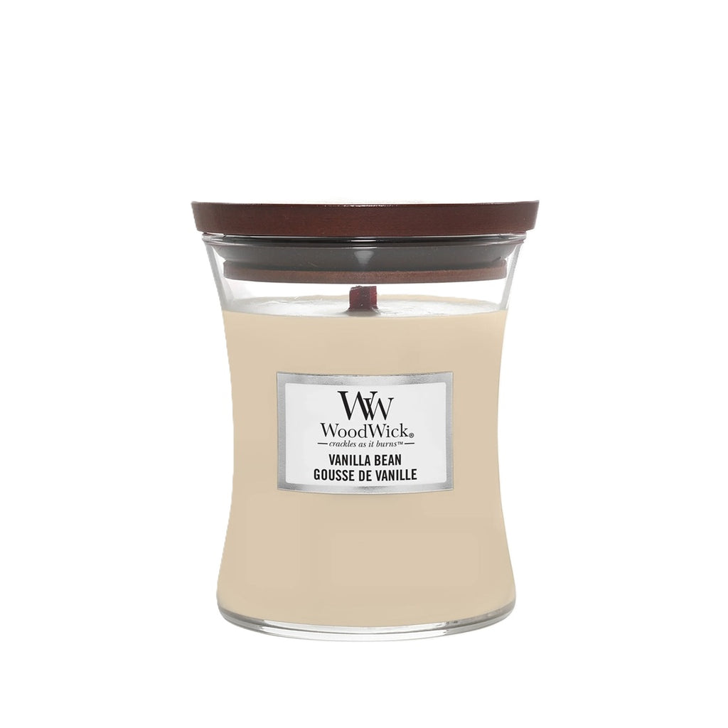 Woodwick Medium Vanilla Bean (Vanilla Bean) 275g