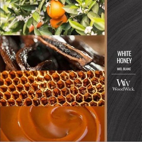 Woodwick Mini White Honey (White Honey) 85gr