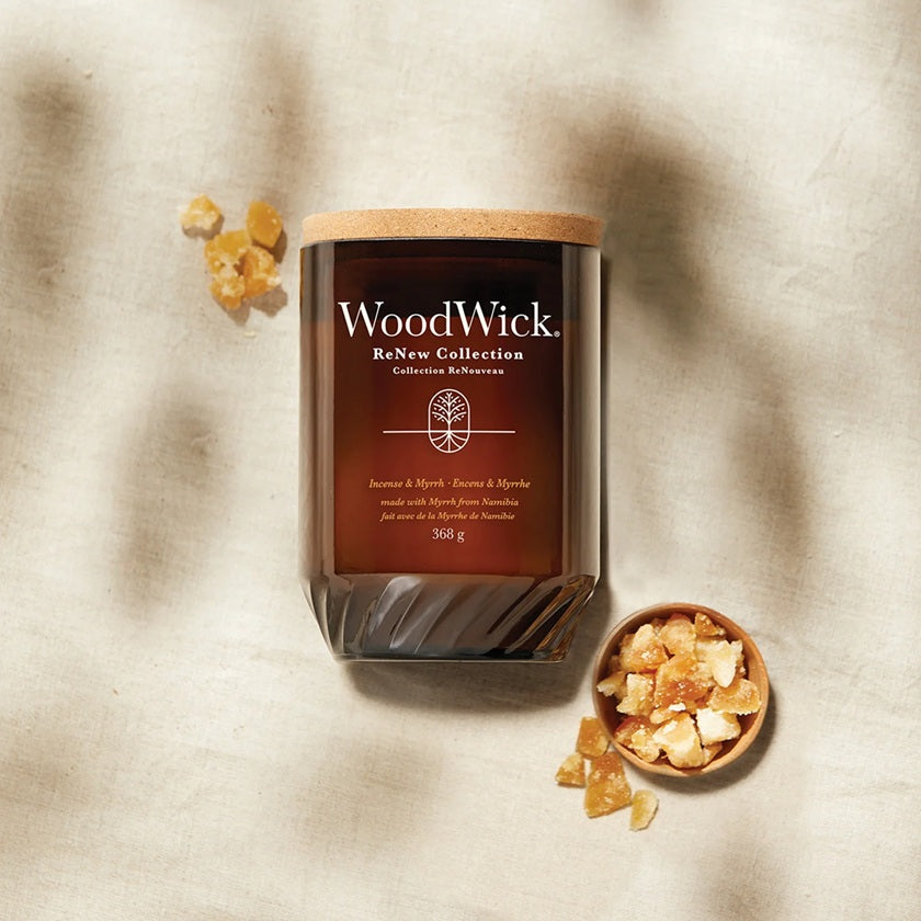 Woodwick Renew Large Incense & Myrrh 368gr
