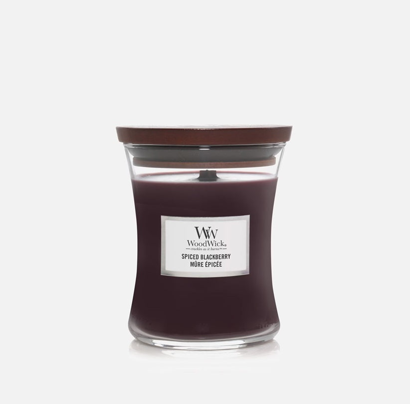 Woodwick Medium Spiced Blackberry 275g