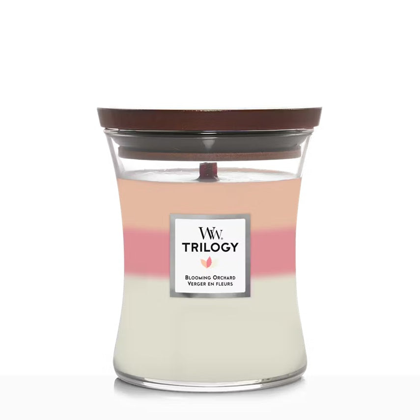 Woodwick Medium Trilogy Blooming Orchard (Blooming Orchard) 275gr