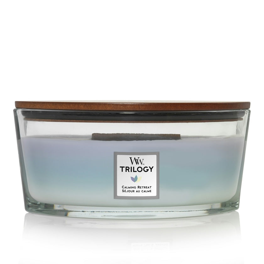 Woodwick Ellipse Trilogy Calming Retreat 453gr