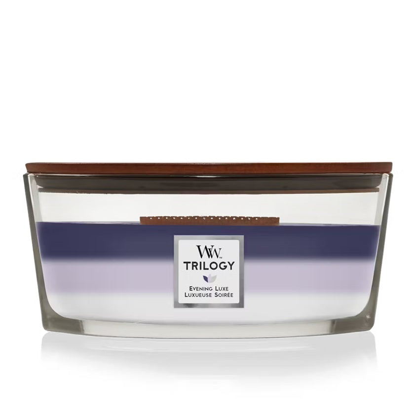 Woodwick Ellipse Trilogy Evening Luxe (Luxurious Evening) 453gr