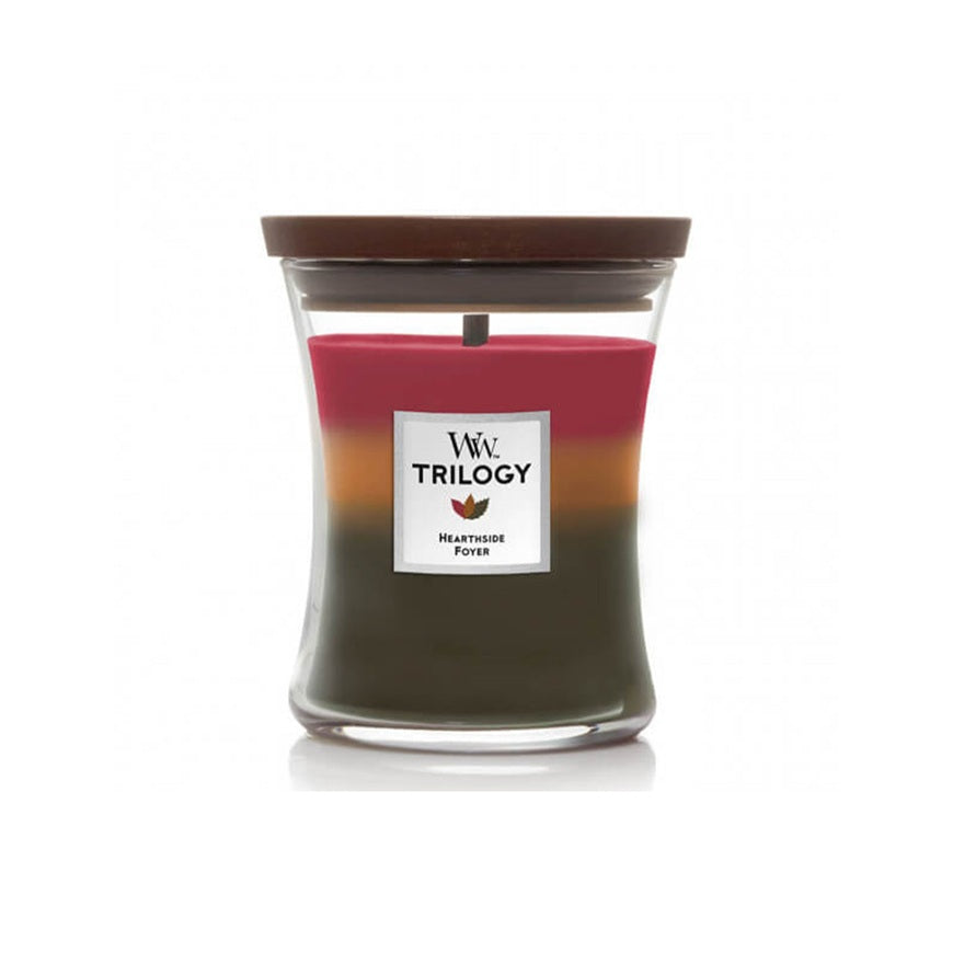 Woodwick Medium Trilogy Hearthside (Foyer) 275gr