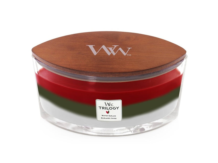 Woodwick Ellipse Trilogy Winter Garland (Guirlande d'Hiver) 453gr