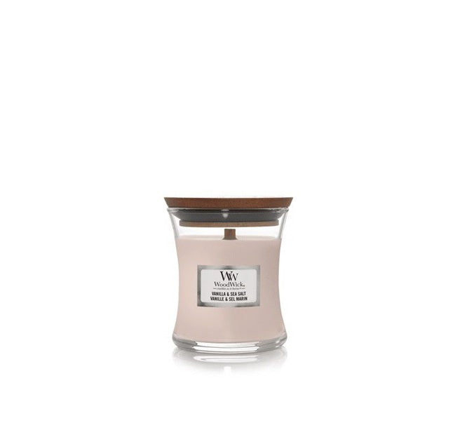 Woodwick Mini Vanilla & Sea Salt 85g