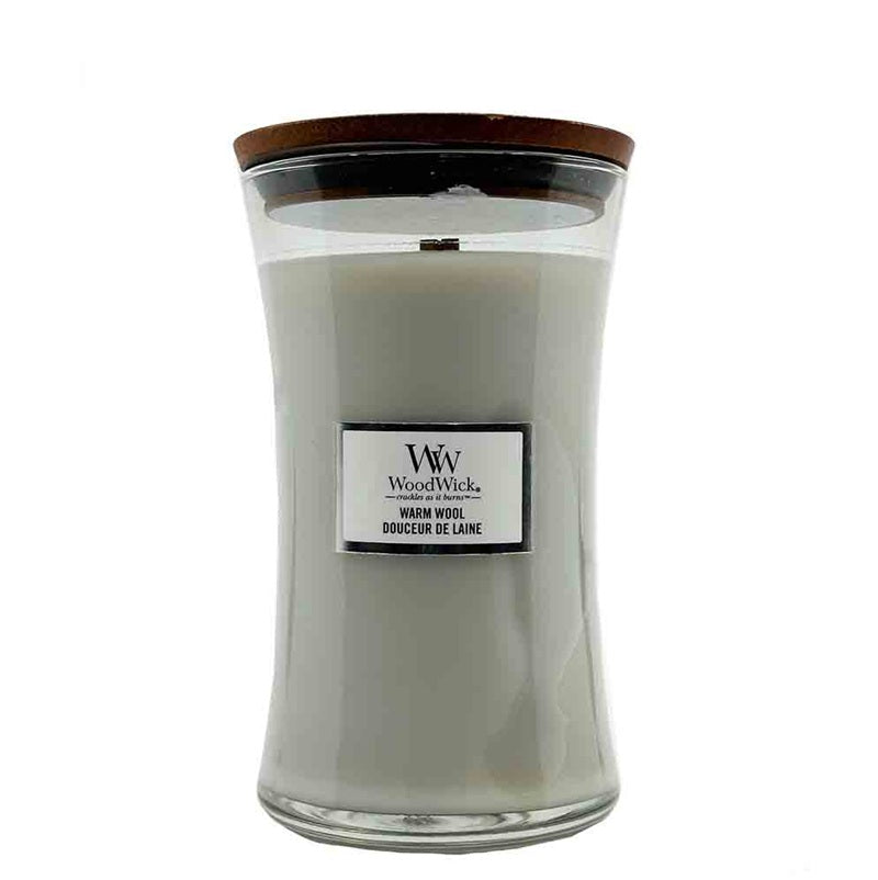 Woodwick Large Warm Wool (Douceur de Laine) 609gr