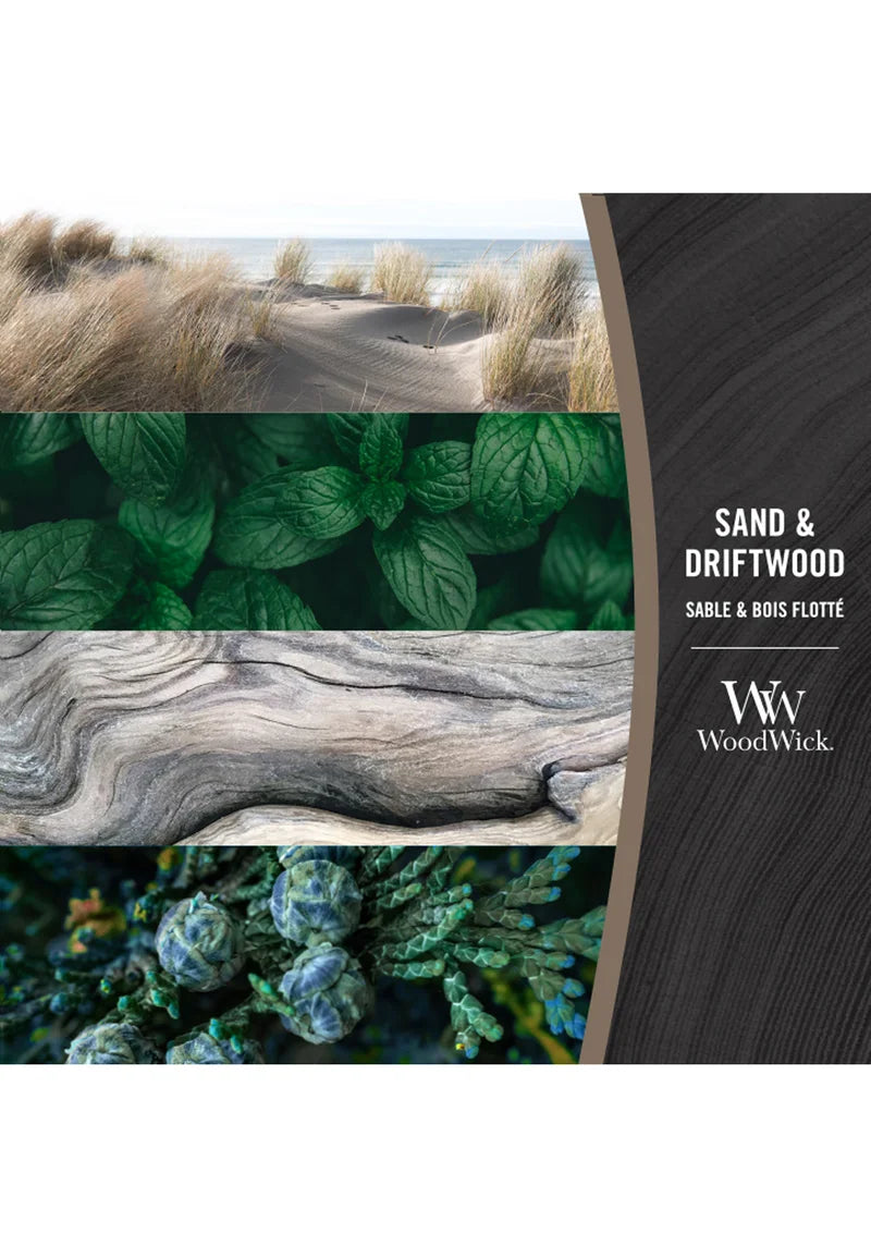 Woodwick Large Sand & Driftwood 609g