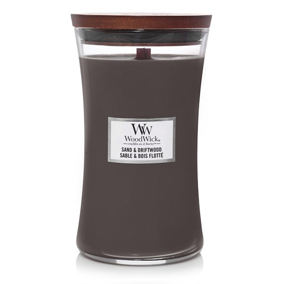 Woodwick Large Sand & Driftwood 609g