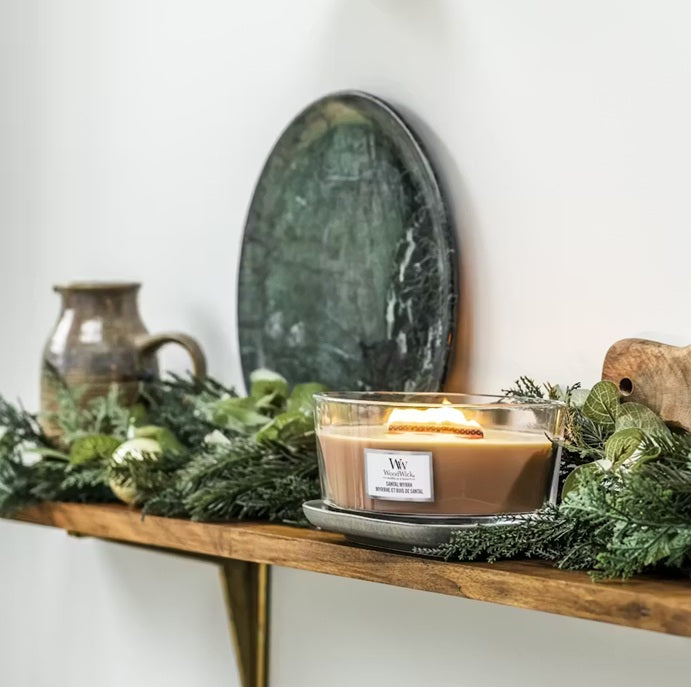 Woodwick Ellipse Santal Myrrh 453gr