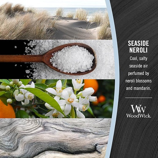 Woodwick Large Seaside Neroli (Néroli Maritime) 609gr