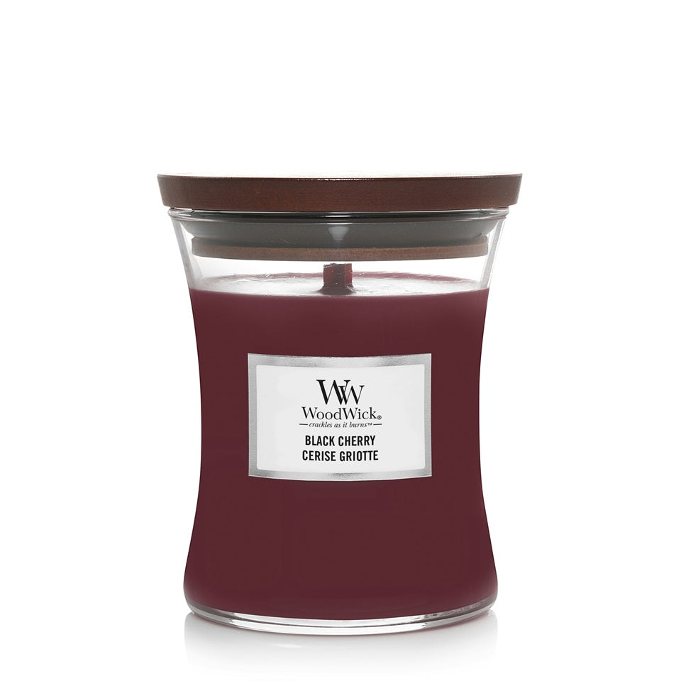 Woodwick Medium Black Cherry 275g