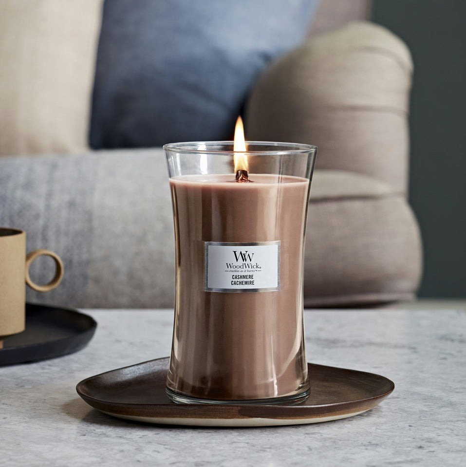 Woodwick Large Cashmere (Cachemire) 609gr