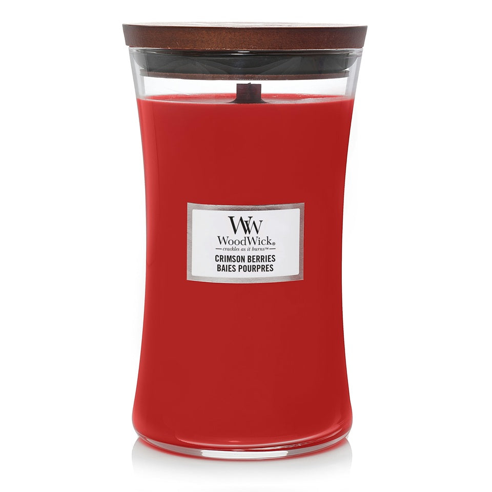Woodwick Large Crimson Berries (Baies Pourpres) 609gr