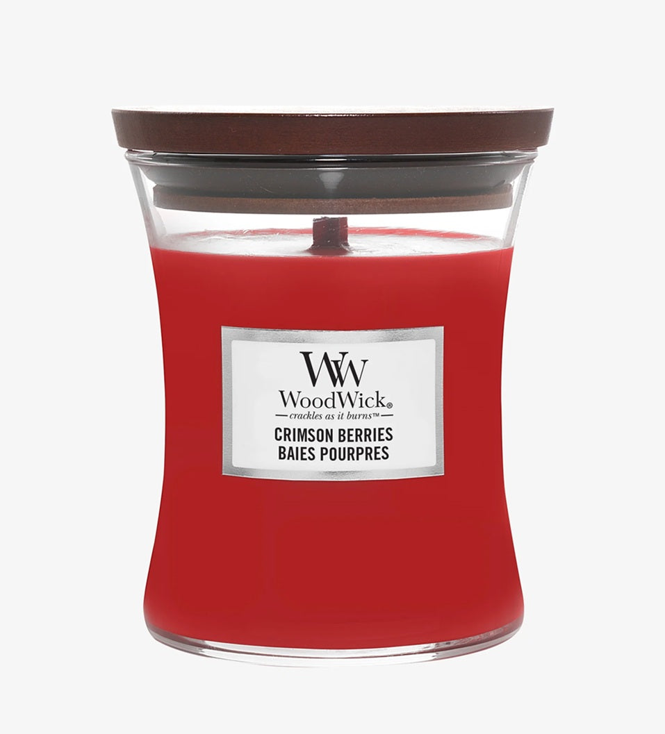 Woodwick Medium Crimson Berries 275gr