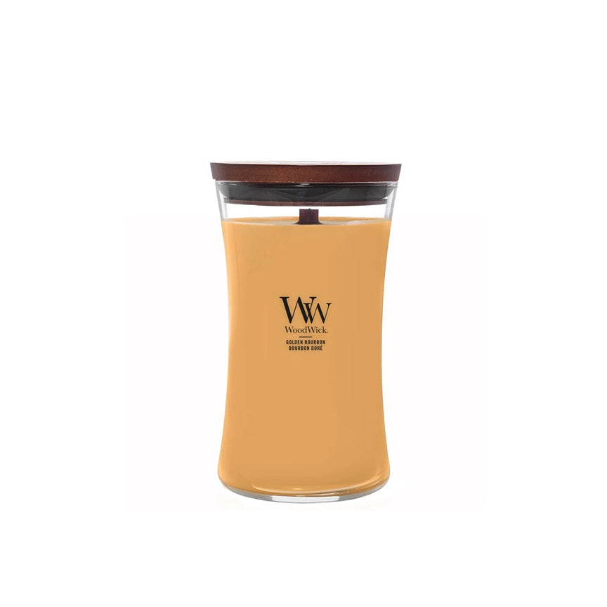 Woodwick Large Golden Bourbon 609gr