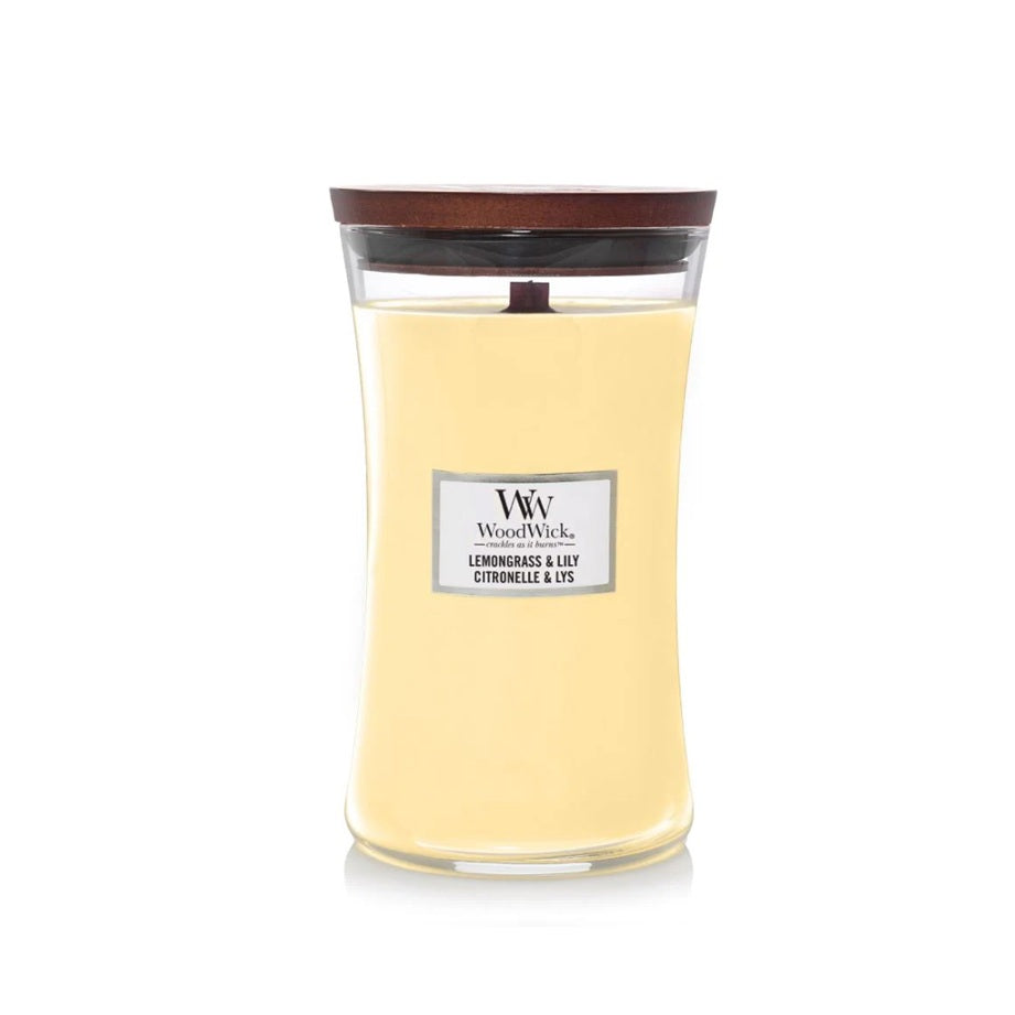 Woodwick Large Lemongrass & Lily 609gr