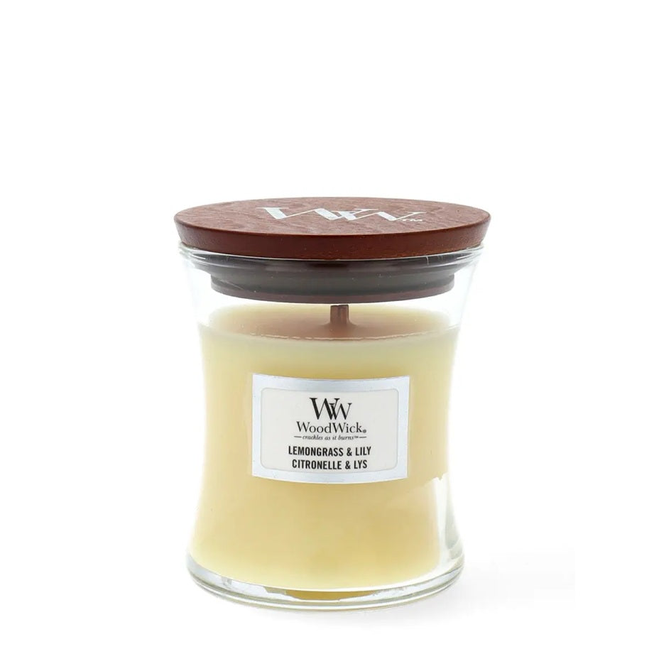 Woodwick Mini Lemongrass & Lily 85g