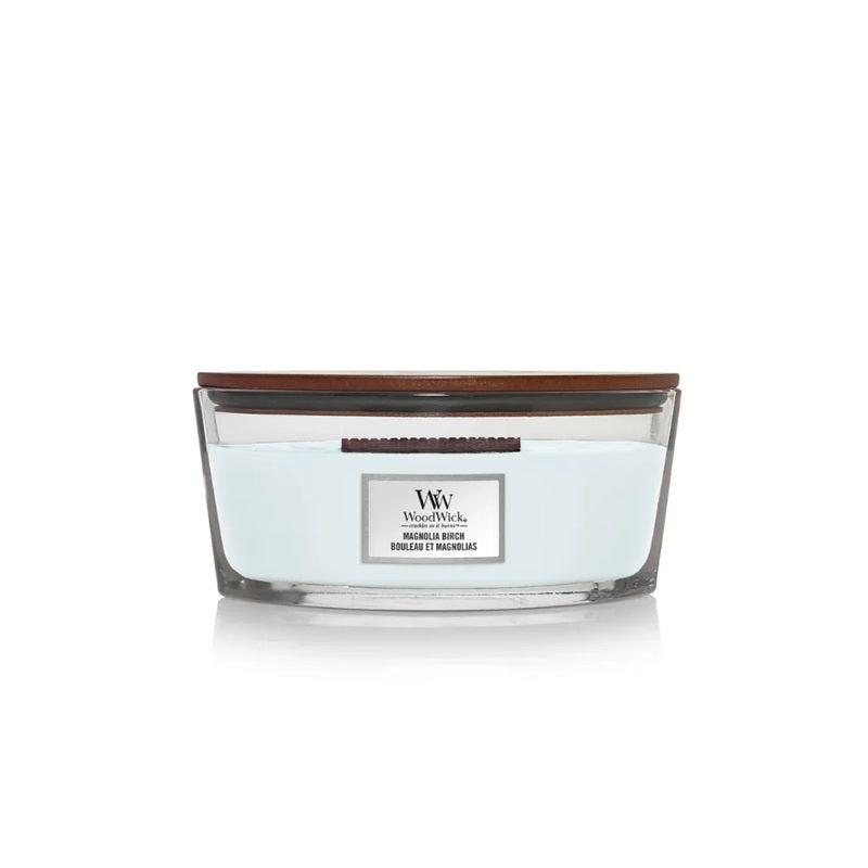 Woodwick Ellipse Magnolia Birch (Birch & Magnolia) 453g