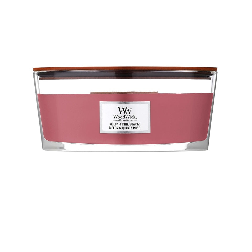 Woodwick Ellipse Melon & Pink Quartz 453gr