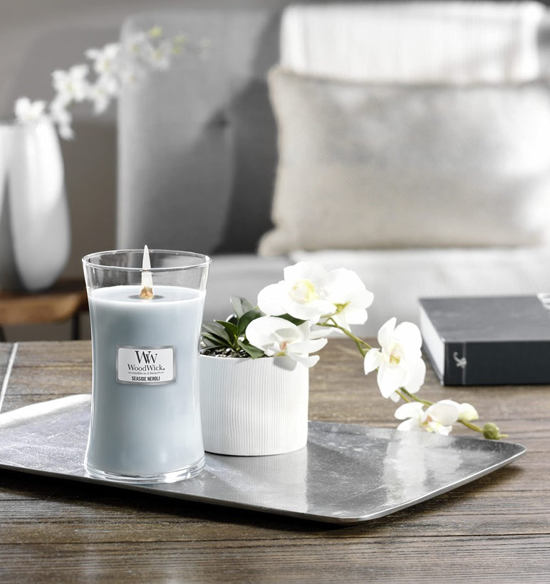 Woodwick Large Seaside Neroli (Néroli Maritime) 609gr