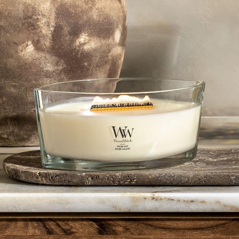 Woodwick Ellipse Warm Wool 453g