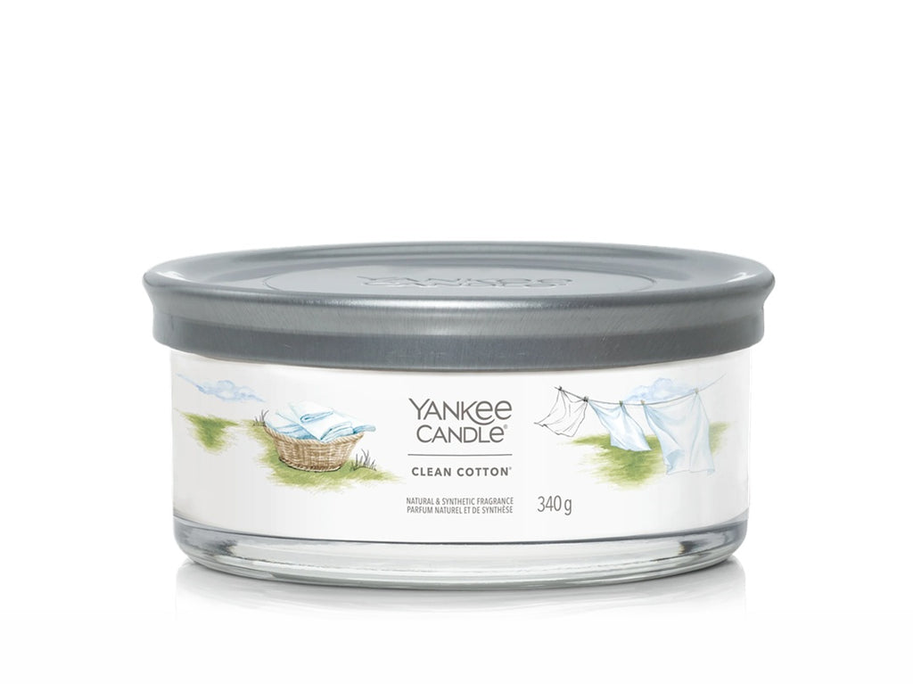Yankee Candle Clean Cotton 340g - 5-Wick Tumbler