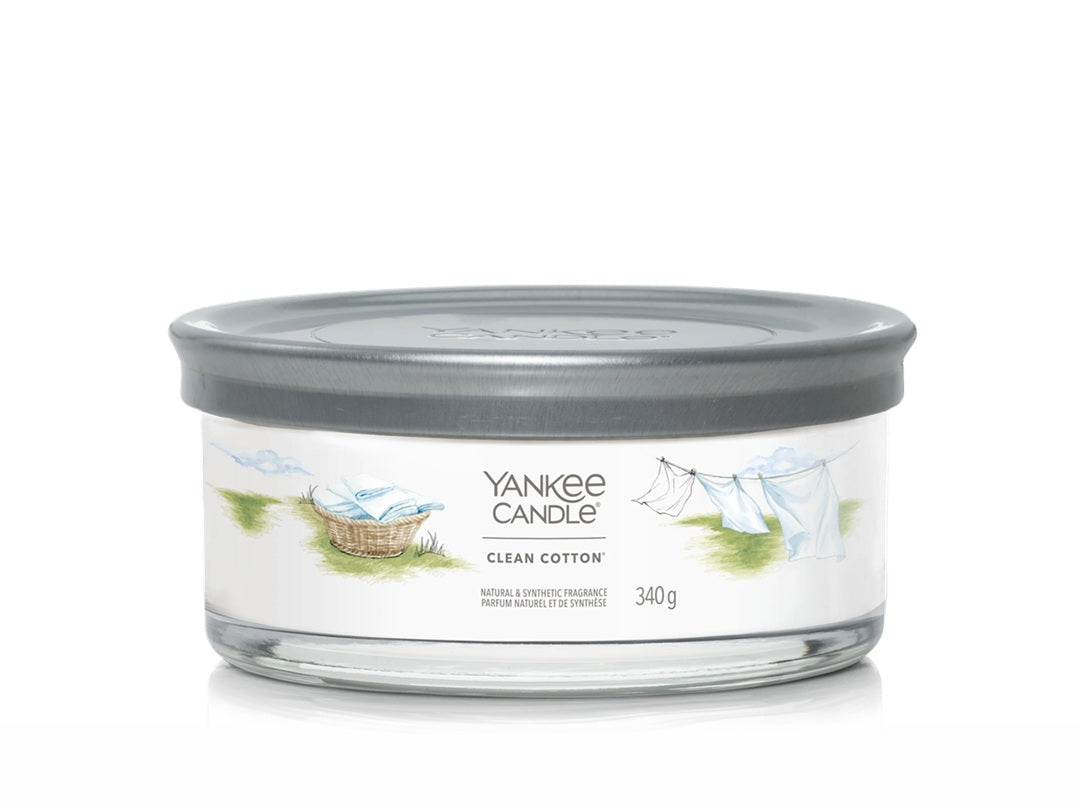 Yankee Candle Clean Cotton 340g - 5-Wick Tumbler