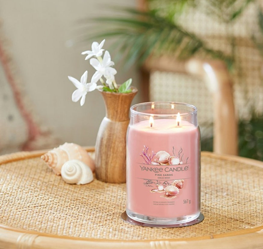 Yankee Candle Pink Sands 567g - Large 2-Wick Signature