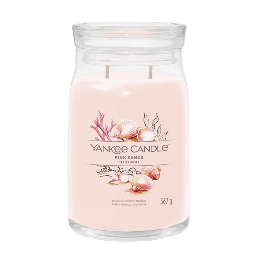 Yankee Candle Pink Sands 567g - Large 2-Wick Signature