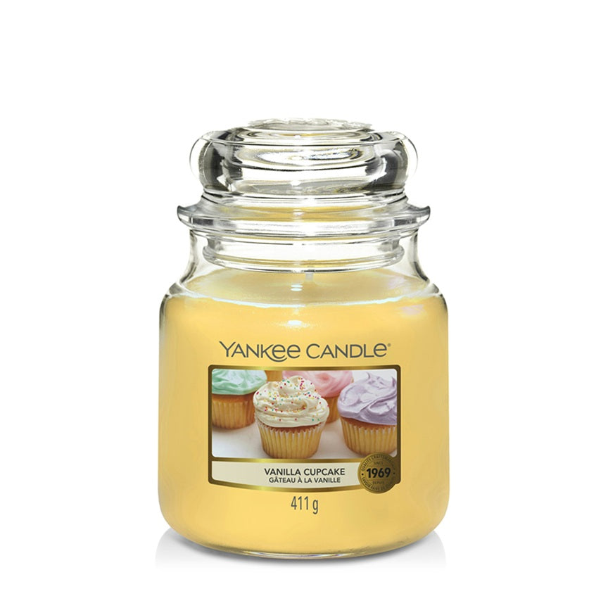 Yankee Candle Vanilla Cupcake 411g - Medium Jar